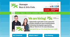 Desktop Screenshot of boysandgirlsclubs.ca
